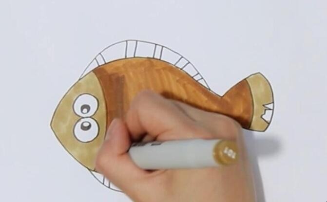 多宝鱼简笔画怎么画