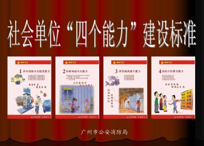 消防安全四个能力指的是什么