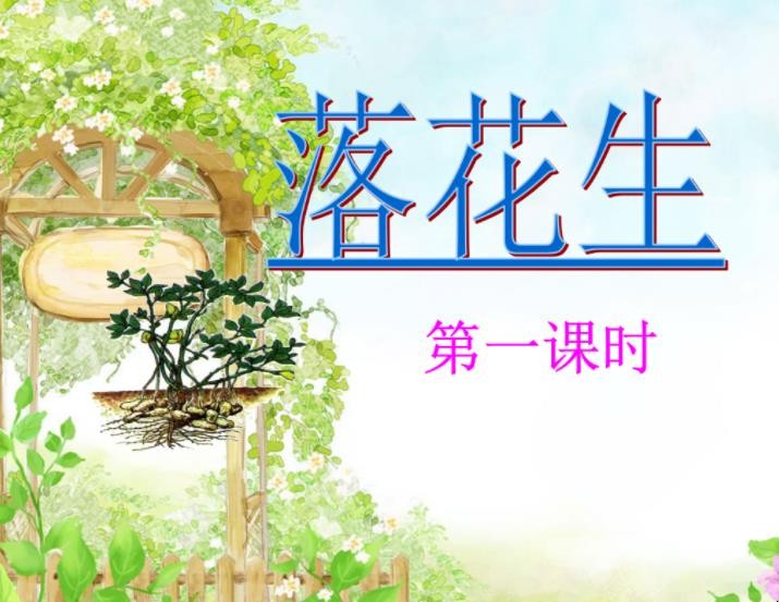 《落花生》课文学习目标是什么