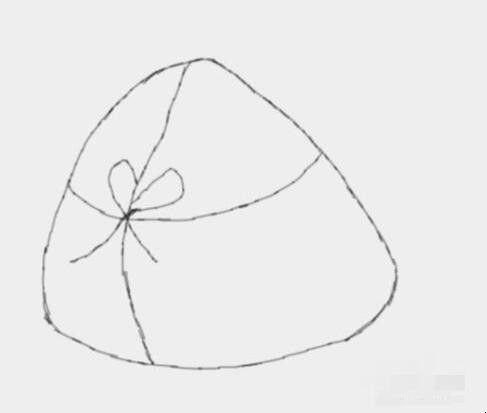 粽子简笔画怎么画