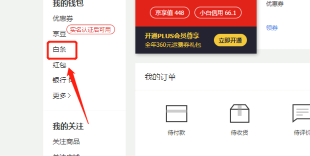 京东白条要怎样才能开通