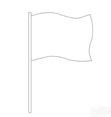 五星红旗怎么画