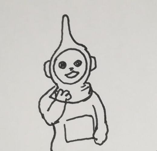 天线宝宝简笔画怎么画