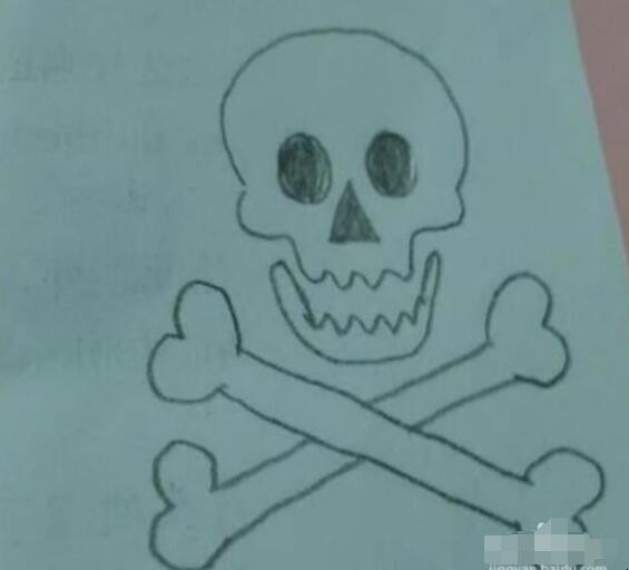 禁毒漫画简笔画怎么画